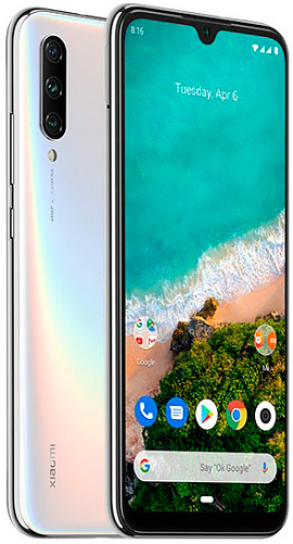 Смартфон Xiaomi Mi A3 4/64Gb (белый)